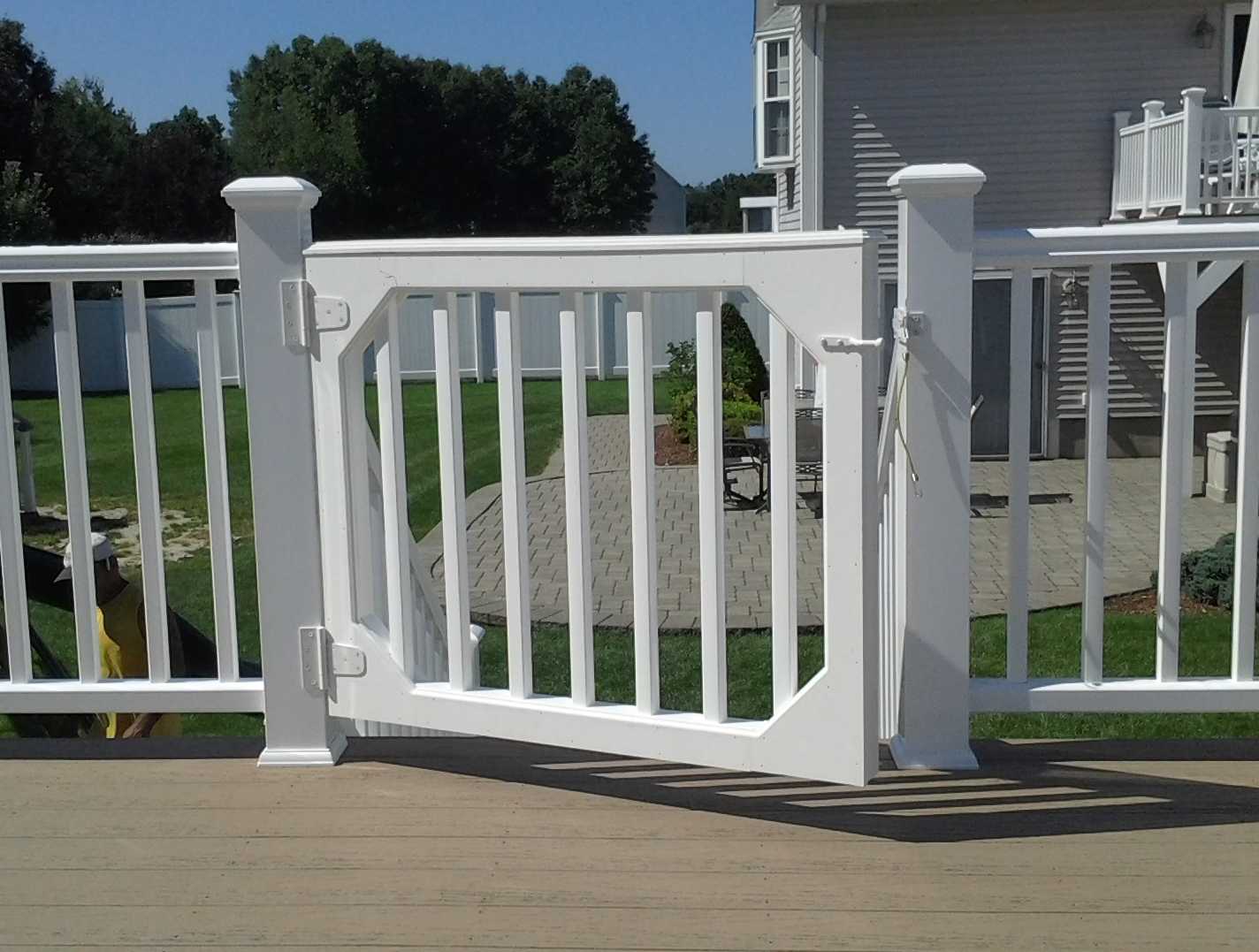 Custom Gate for Pool Deck