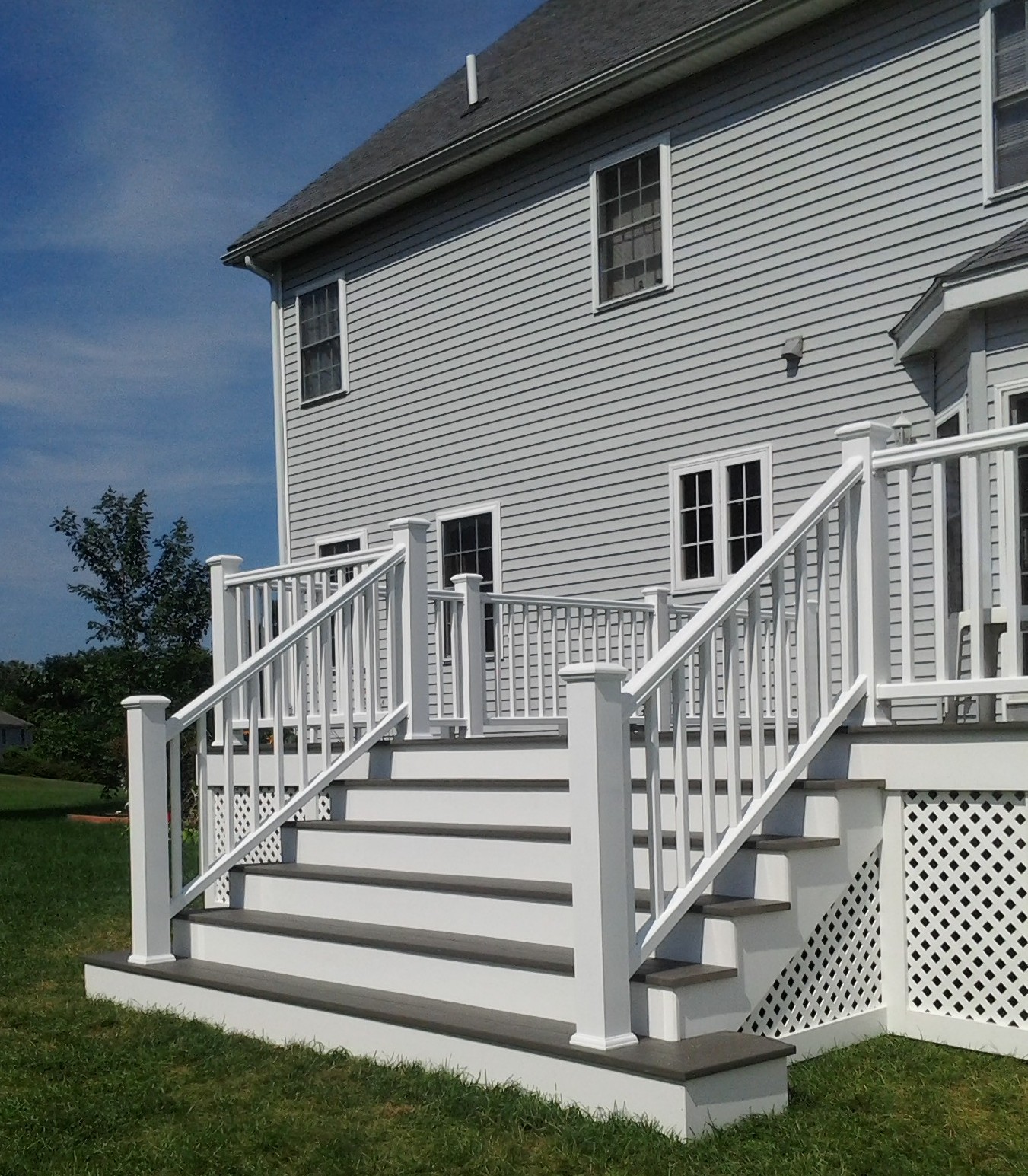 Custom Low-Maintenance Stair
